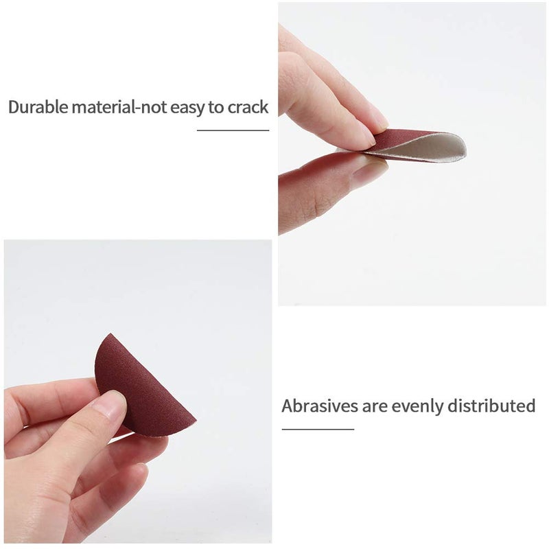 SPEEDWOX Hook and Loop Sanding Discs 100pcs 2 inch 600 Grit Sandpaper for Sanders Drill Grinder Rotary Tools Attachment Woodworking Wood Auto, No Hole - Image 3